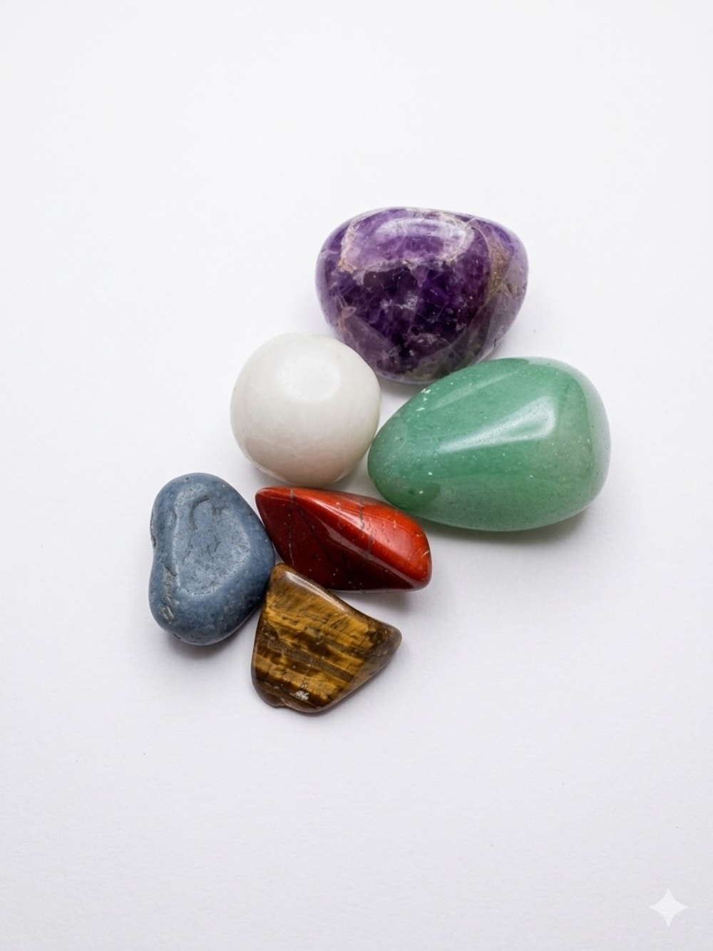 Set of Polished Natural Gemstones